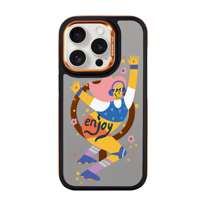 ENJOY-iPhone 15 Pro Dark Kılıf MagSafe Özellikli