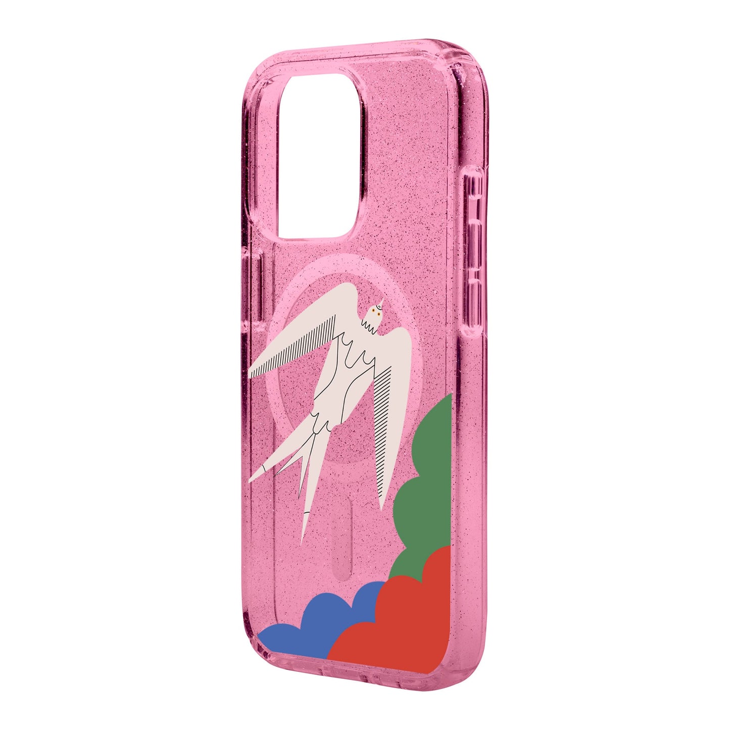 L’OISEAU LIBRE-iPhone 14 Pro Max Shiny Kılıf MagSafe Özellikli