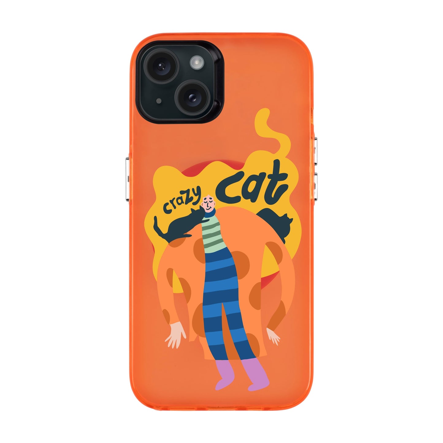 CRAZY CAT-iPhone 15 Plus Hold Kılıf MagSafe Özellikli