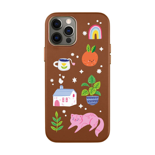 FRESH SPRING-iPhone X / Xs Leather Kılıf