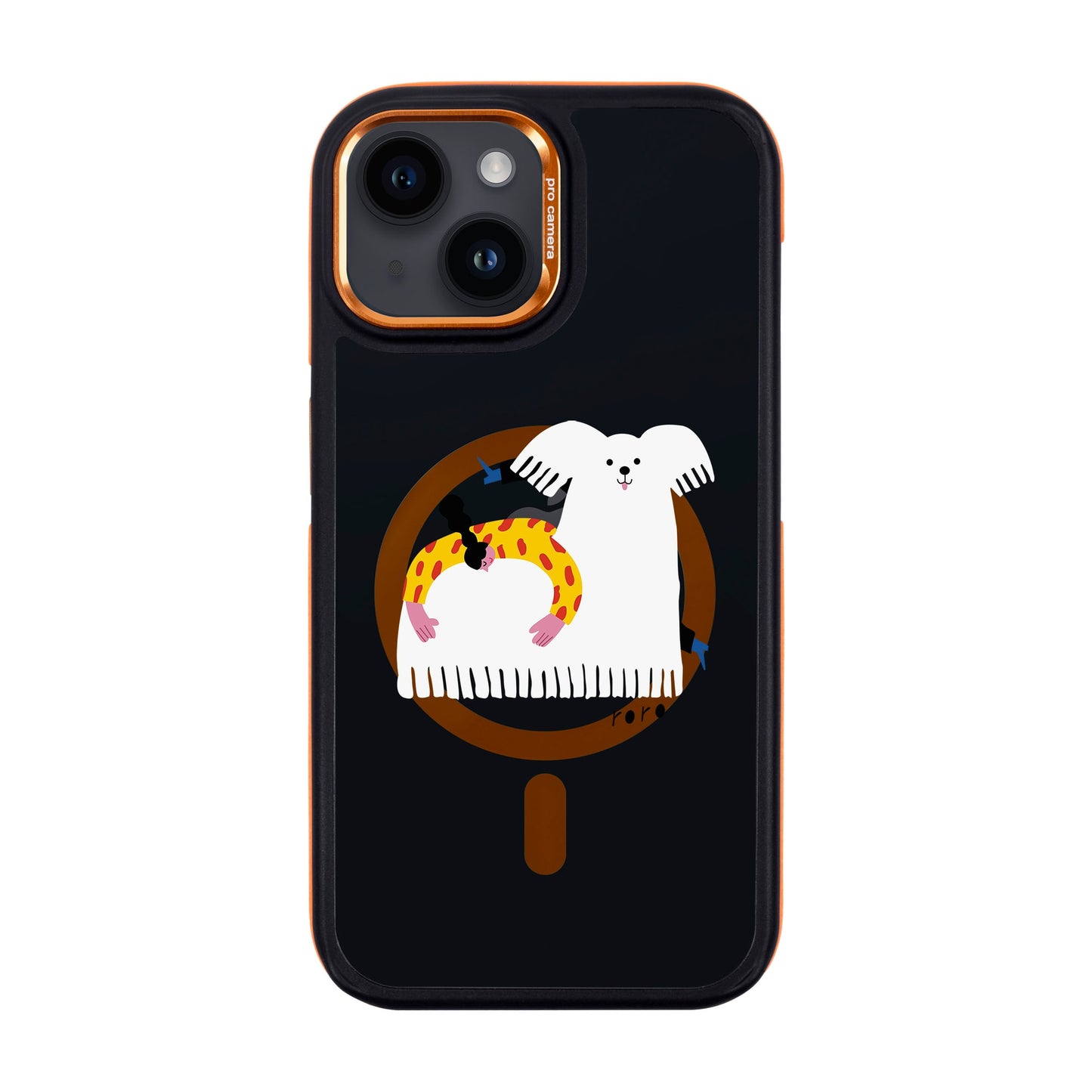 FANCY DOG-Dark Kılıf MagSafe Özellikli - iPhone 13