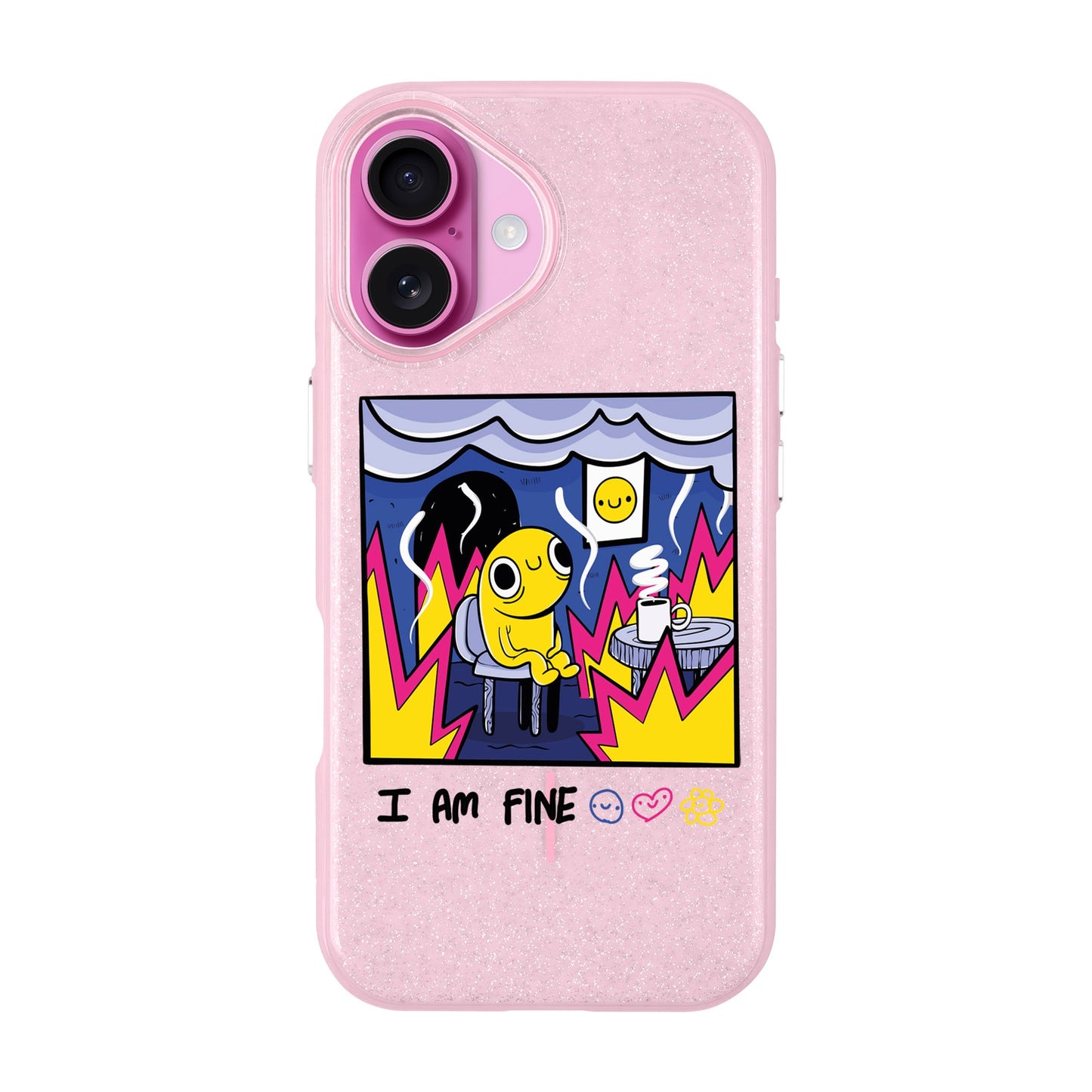 I AM FINE-iPhone 16 Radiant Kılıf MagSafe Özellikli