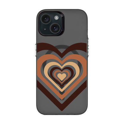 HEART-iPhone 15 Hold Kılıf MagSafe Özellikli