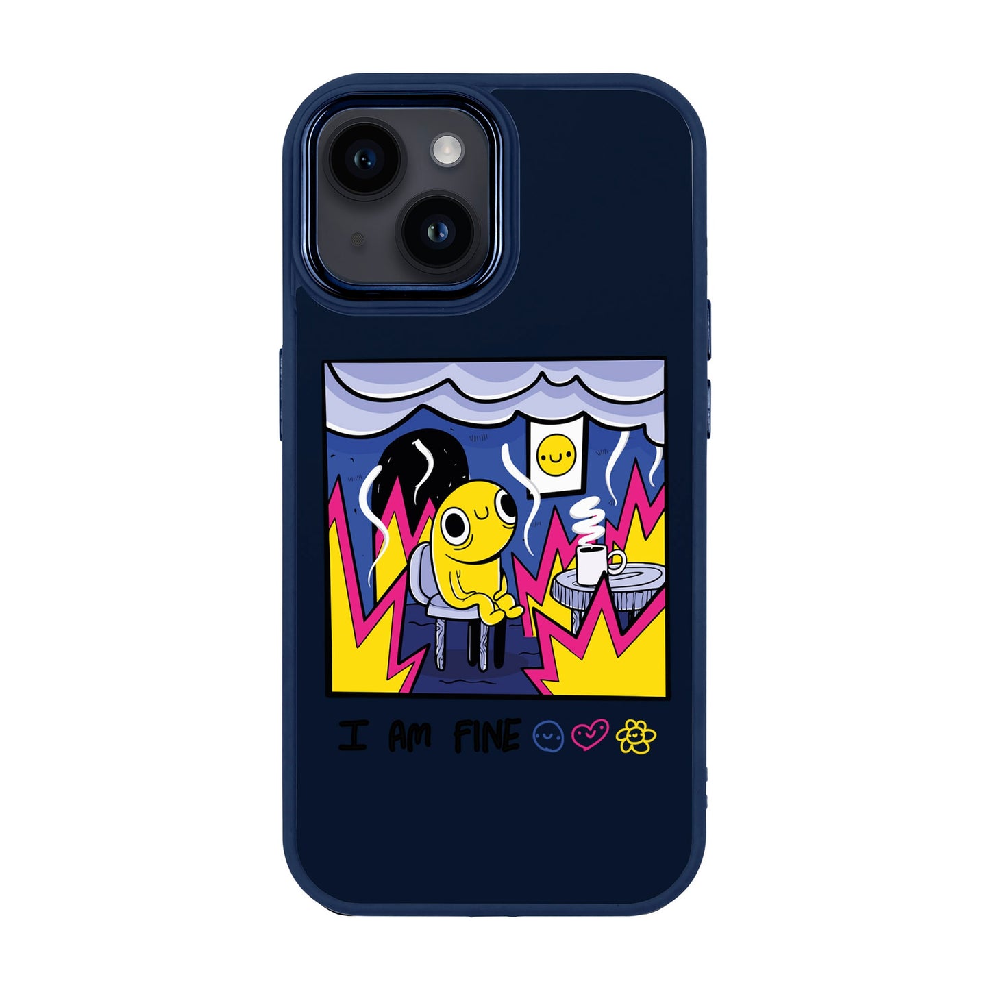 I AM FINE-Proof Kılıf - iPhone 14