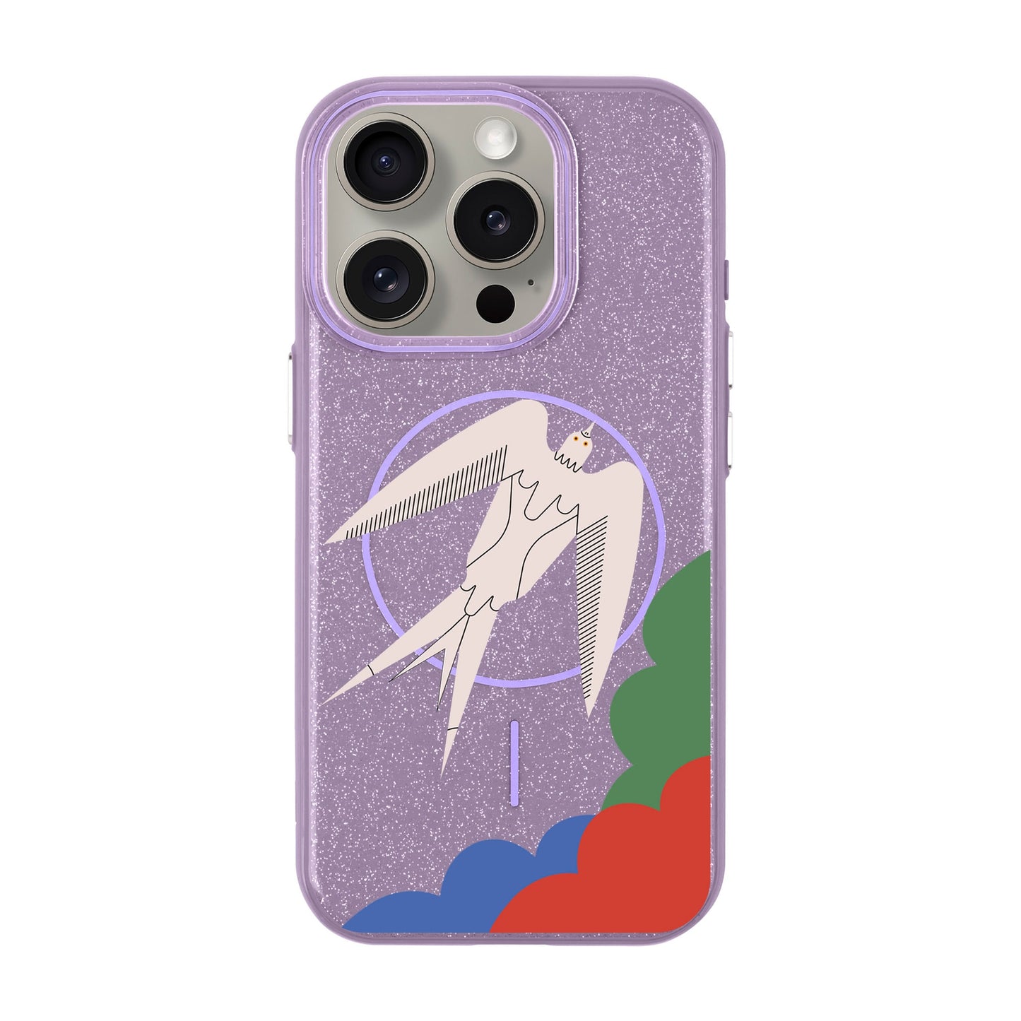 L’OISEAU LIBRE-Radiant Kılıf MagSafe Özellikli - iPhone 15 Pro