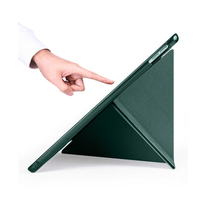 Apple iPad 9.Nesil 10.2 inç 2021-Trigon Folding Kalemlikli Standlı Kılıf