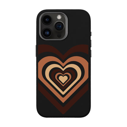 HEART-iPhone 14 Pro Max Leather Premium Kılıf MagSafe Özellikli