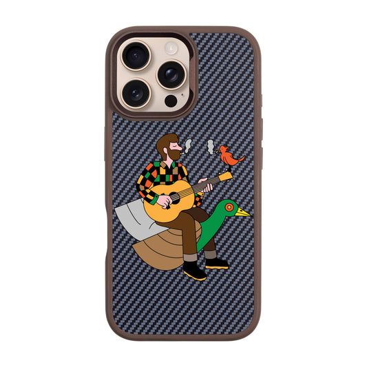 BIRDS OF A FEATHER-iPhone 16 Pro Max Plaid Kılıf MagSafe Özellikli