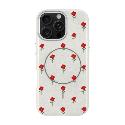 FLOWER POWER-iPhone 16 Pro Max Radiant Kılıf MagSafe Özellikli