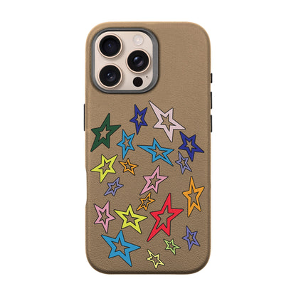 STAR-iPhone 16 Pro Max Leather Premium Kılıf MagSafe Özellikli
