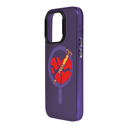 BROKEN HEART-iPhone 13 Pro Max Hold Kılıf MagSafe Özellikli