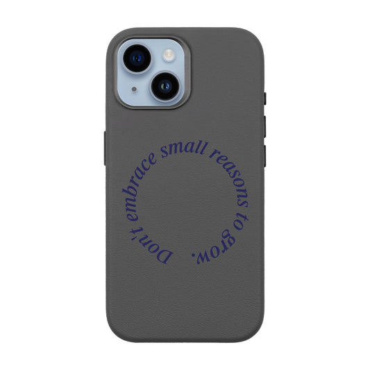 GROW-iPhone 14 Leather Premium Kılıf MagSafe Özellikli