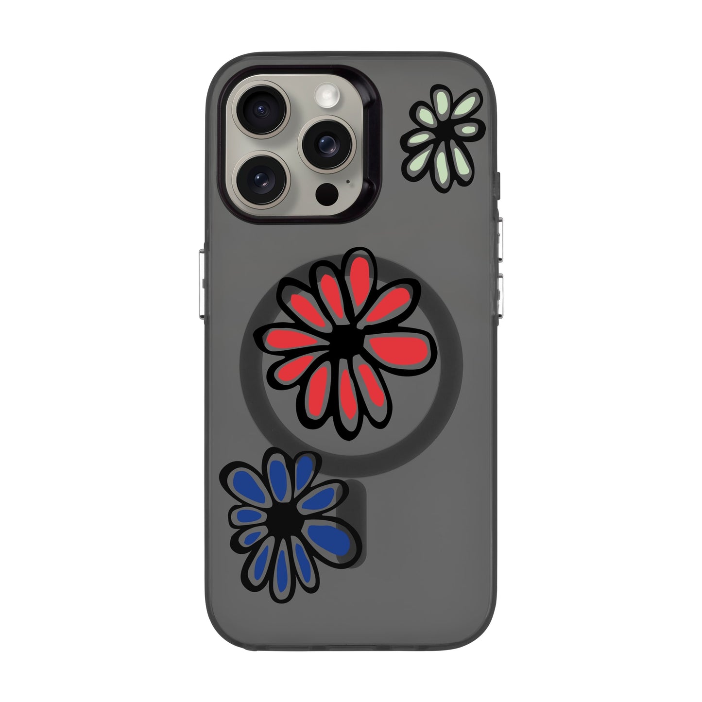 FLORIST-iPhone 15 Pro Max Hold Kılıf MagSafe Özellikli
