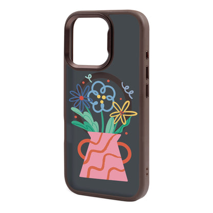 PINK VASE-iPhone 16 Pro Max Rise Kılıf MagSafe Özellikli
