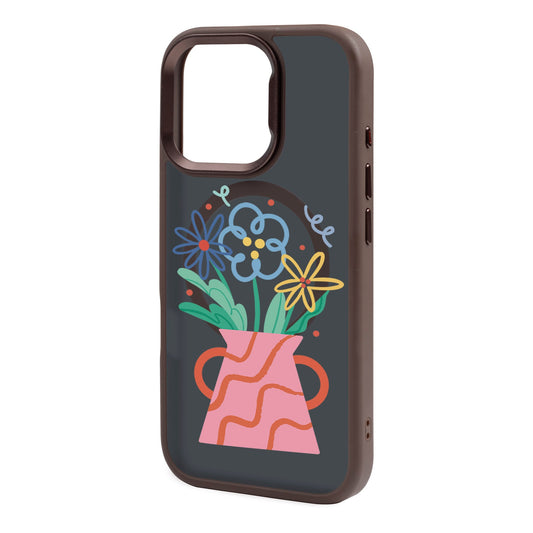 PINK VASE-iPhone 16 Pro Max Rise Kılıf MagSafe Özellikli