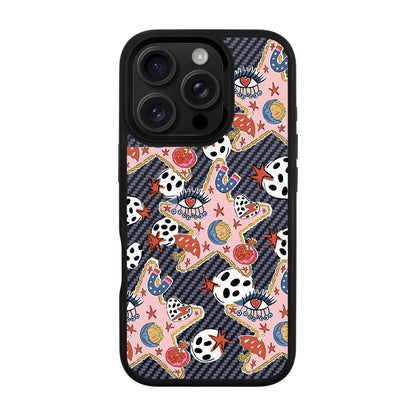DURUSKO-iPhone 16 Pro Plaid Kılıf MagSafe Özellikli