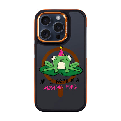 FORG-Dark Kılıf MagSafe Özellikli - iPhone 15 Pro