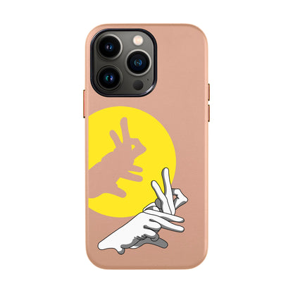 BUNNY-iPhone 14 Leather Kılıf