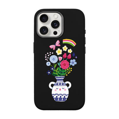 PARTERRE-iPhone 15 Pro Max Leather Premium Kılıf MagSafe Özellikli