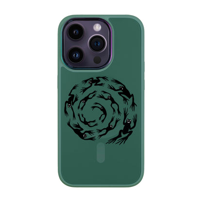 SWIRLING FROGS-iPhone 12 Pro Vigor Kılıf MagSafe Özellikli