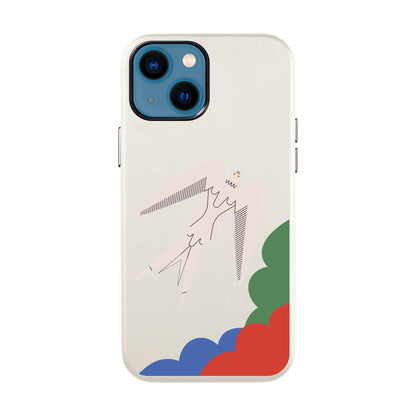 L’OISEAU LIBRE-iPhone 14 Leather Kılıf