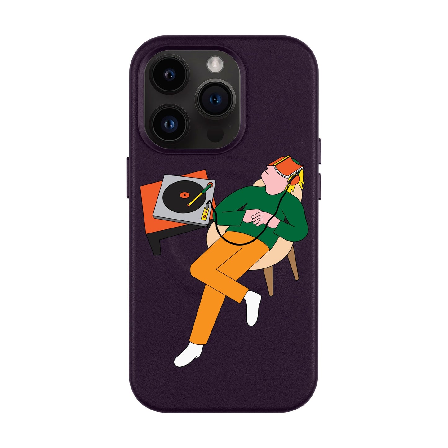 LAZY SUNDAY AFTERNOON-Leather Kılıf MagSafe Özellikli - iPhone 14 Pro