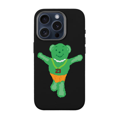 GREEN BEAR-iPhone 15 Pro Leather Premium Kılıf MagSafe Özellikli