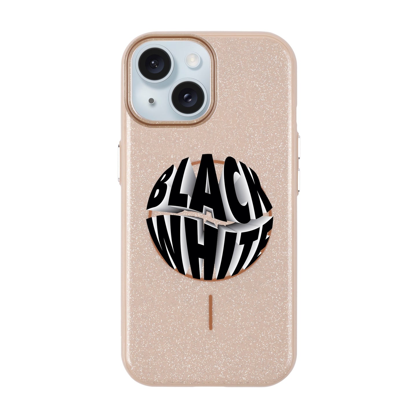 BLACK WHITE-iPhone 14 Plus Radiant Kılıf MagSafe Özellikli