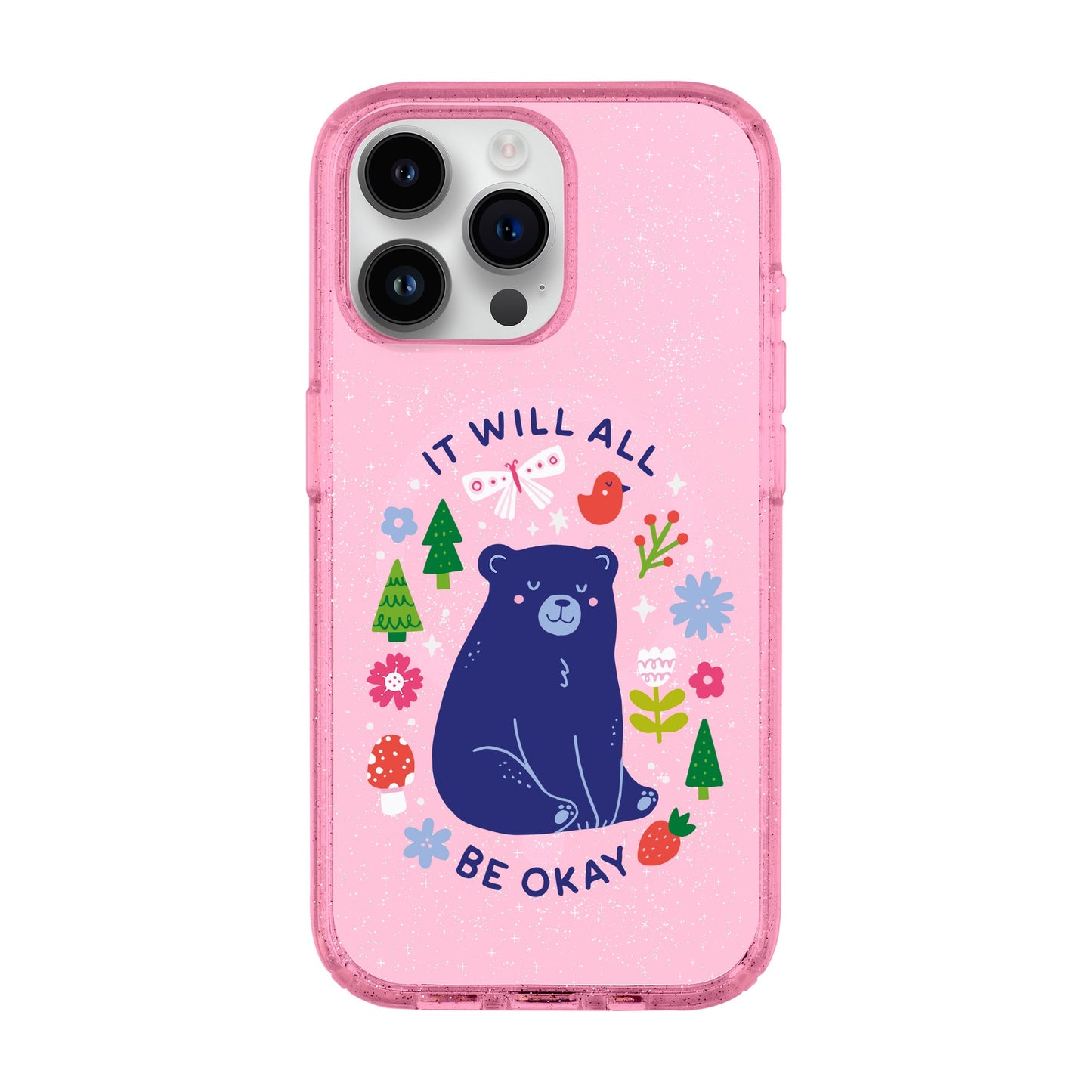 BE OKAY-iPhone 14 Pro Max Shiny Kılıf MagSafe Özellikli