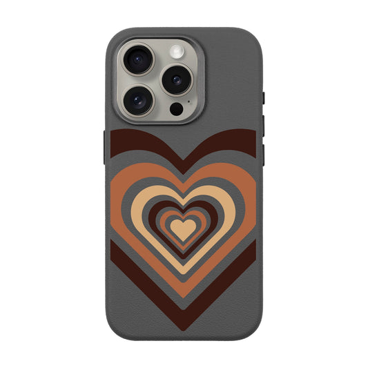 HEART-iPhone 15 Pro Leather Premium Kılıf MagSafe Özellikli