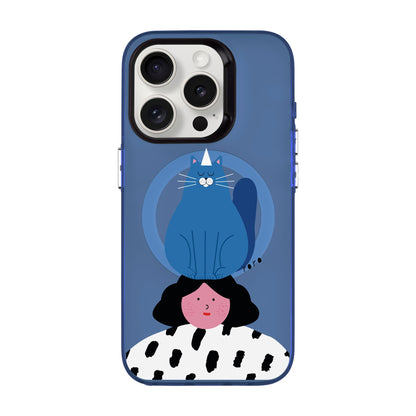 NAUGHTY CAT-iPhone 13 Pro Hold Kılıf MagSafe Özellikli