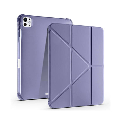 Apple iPad Pro 11 inç 2024-Trigon Folding Kalemlikli Standlı Kılıf
