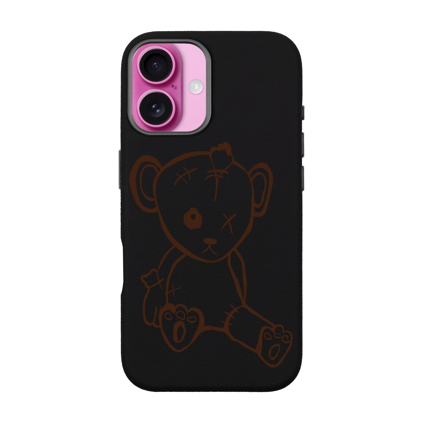 BABY BEAR-iPhone 16 Plus Leather Premium Kılıf MagSafe Özellikli