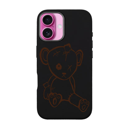 BABY BEAR-iPhone 16 Plus Leather Premium Kılıf MagSafe Özellikli