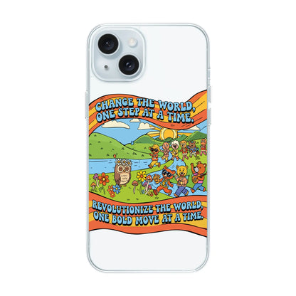 CHANGE THE WORLD-iPhone 15 Plus Solid Kılıf