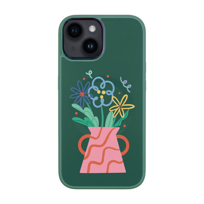 PINK VASE-iPhone 12 Vigor Kılıf MagSafe Özellikli
