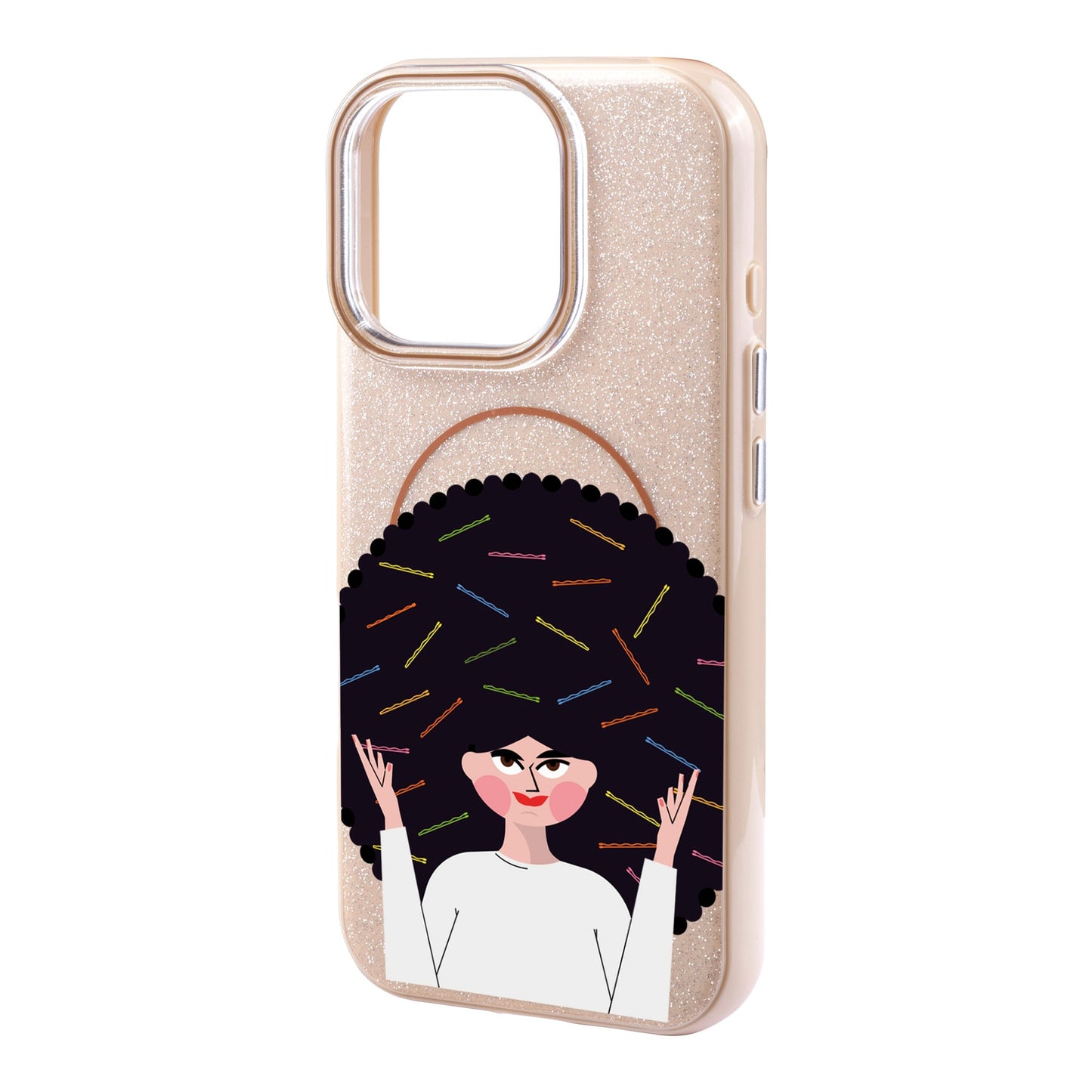 TANGLES OF HAPPINESS-Radiant Kılıf MagSafe Özellikli - iPhone 13