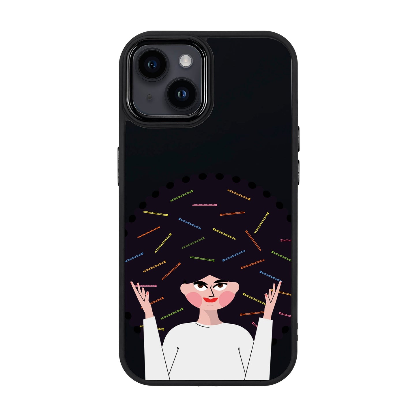 TANGLES OF HAPPINESS-iPhone 14 Plus Proof Kılıf
