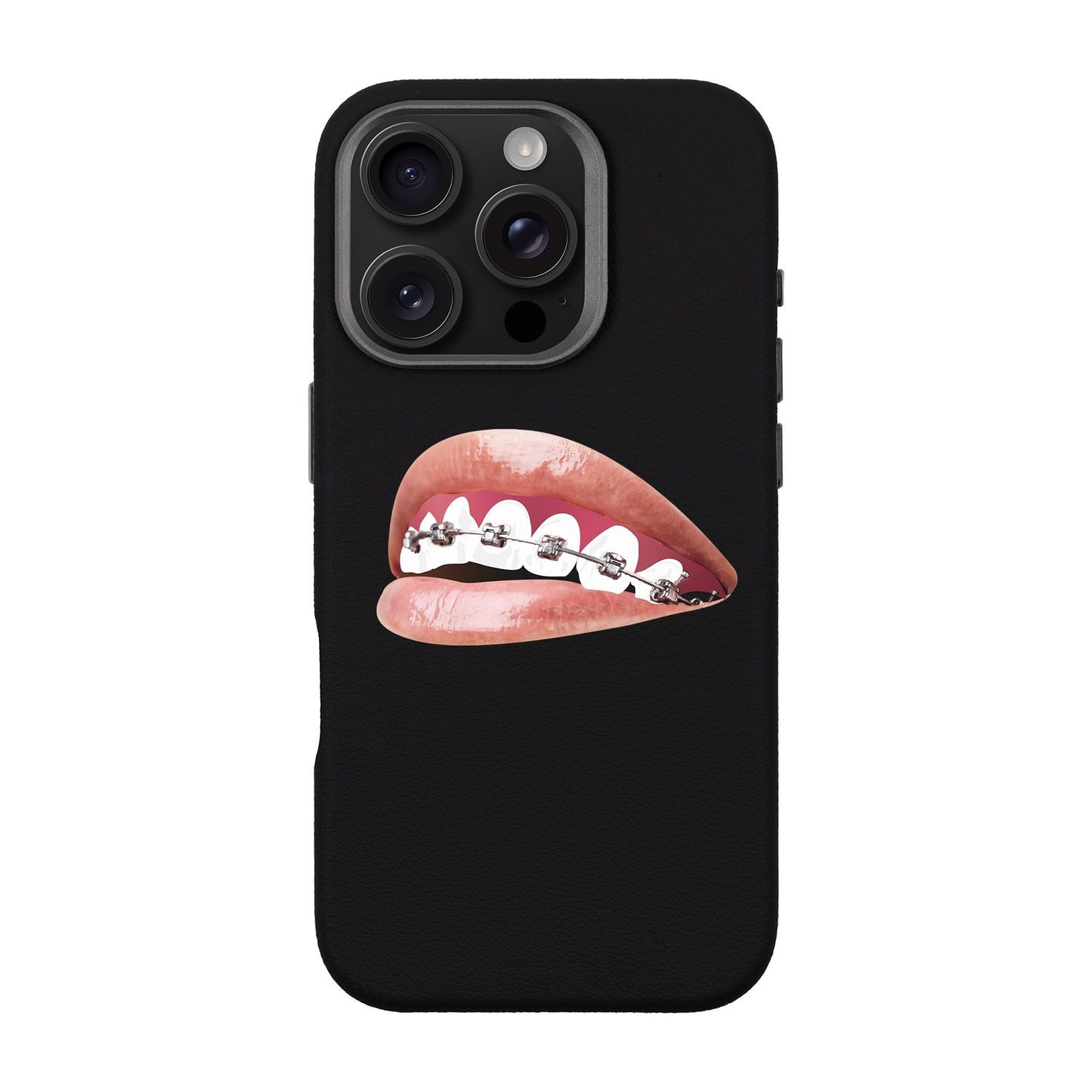 ORTHODONTIST-iPhone 16 Pro Leather Premium Kılıf MagSafe Özellikli
