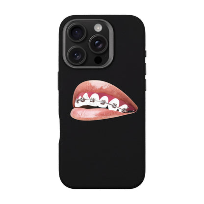 ORTHODONTIST-iPhone 16 Pro Leather Premium Kılıf MagSafe Özellikli
