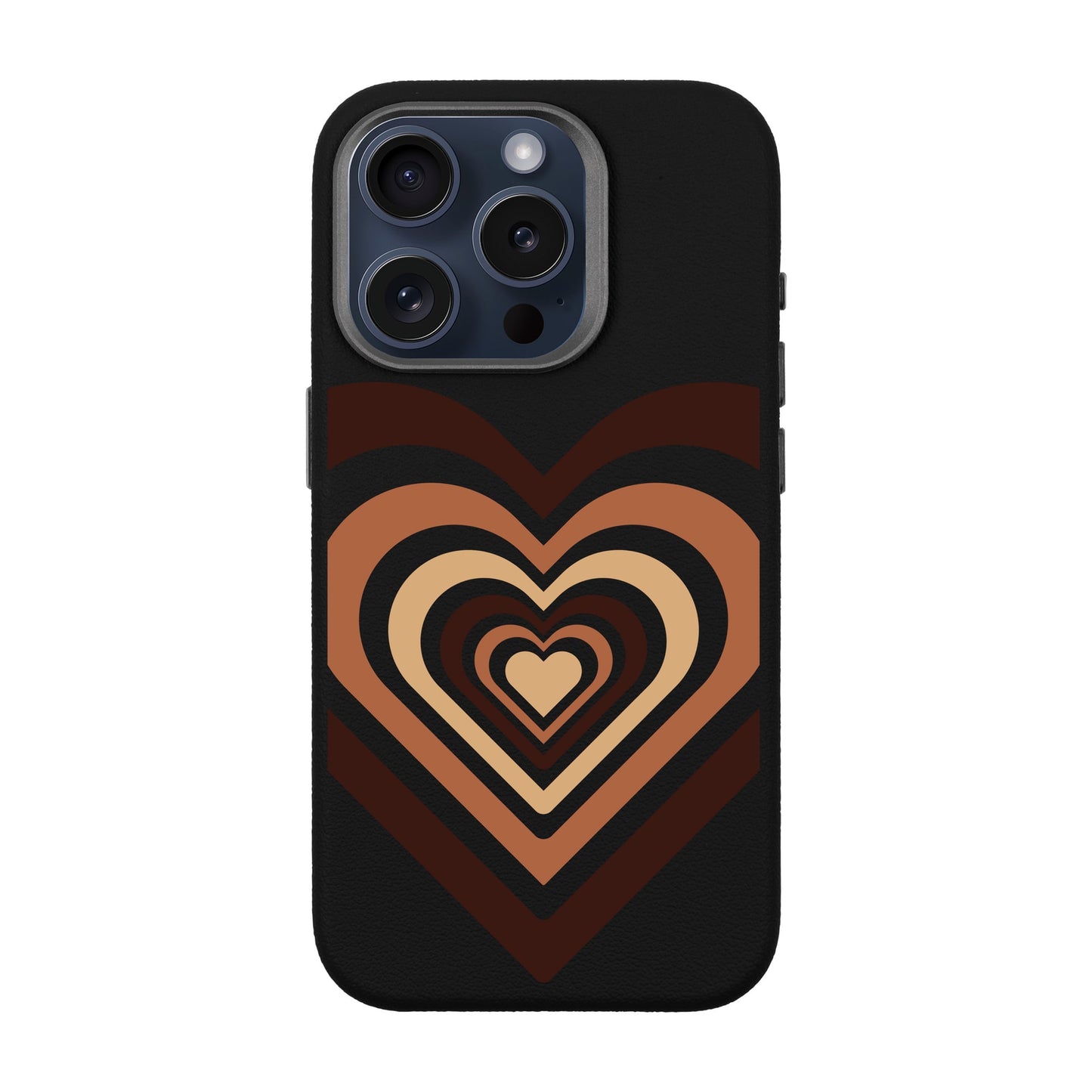 HEART-iPhone 15 Pro Leather Premium Kılıf MagSafe Özellikli