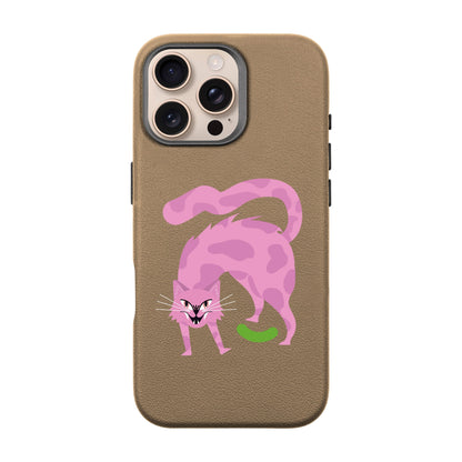 GRUMBLEPAWS-iPhone 16 Pro Max Leather Premium Kılıf MagSafe Özellikli