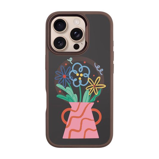 PINK VASE-iPhone 16 Pro Rise Kılıf MagSafe Özellikli