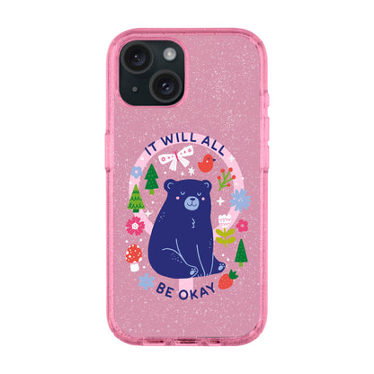 BE OKAY-iPhone 15 Shiny Kılıf MagSafe Özellikli