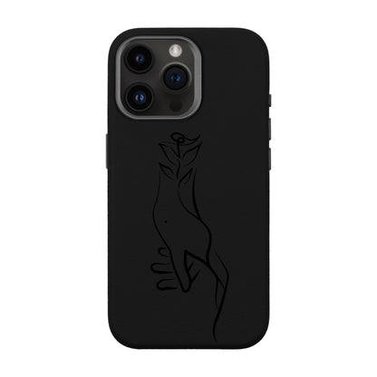 TOUCH-iPhone 14 Pro Max Leather Premium Kılıf MagSafe Özellikli
