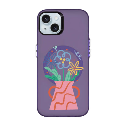 PINK VASE-iPhone 15 Plus Hold Kılıf MagSafe Özellikli