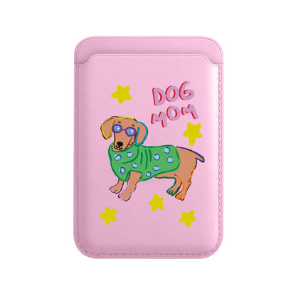 DOG MOM-Leather Kartlık