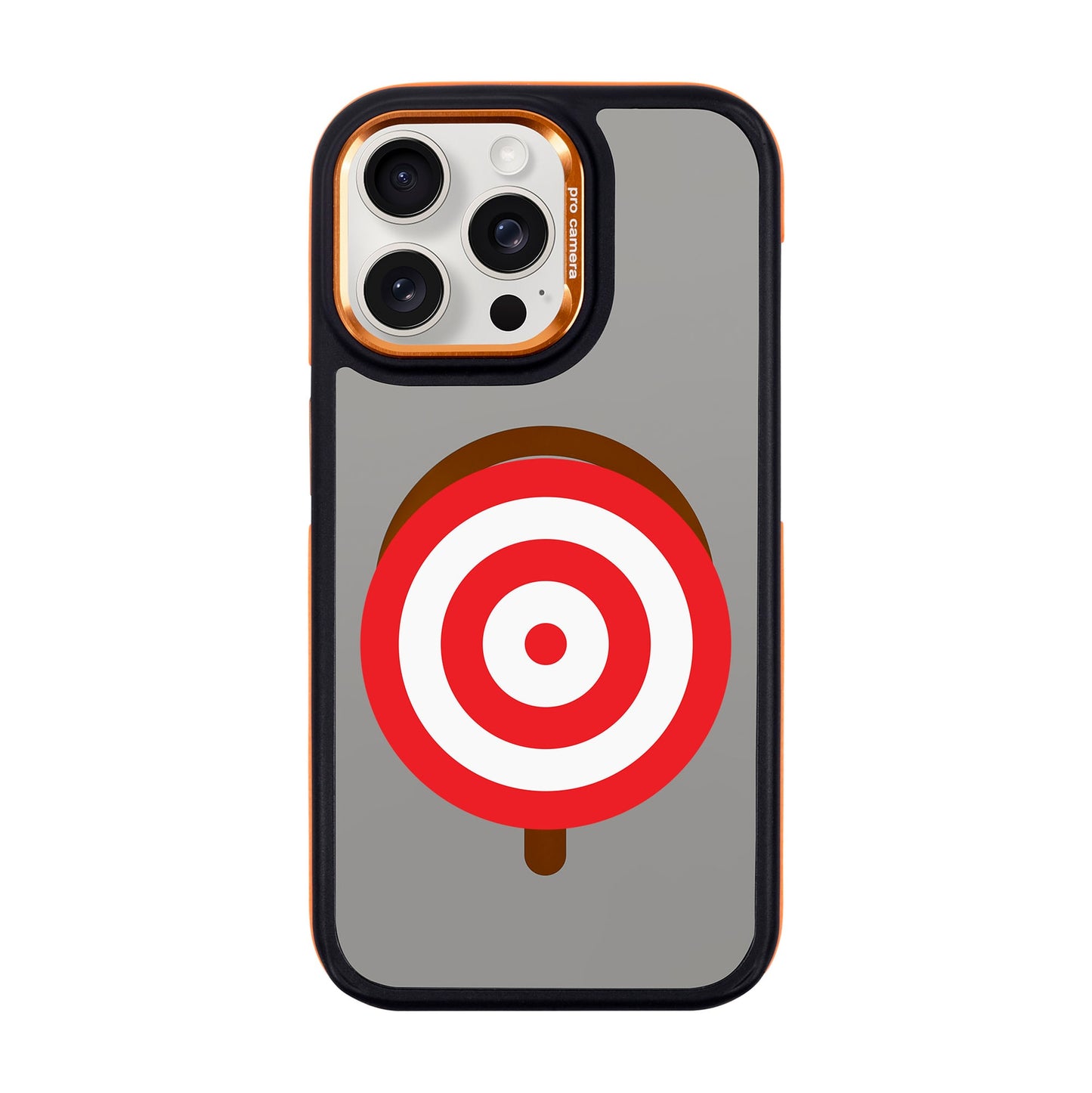 BULL'S EYE-iPhone 15 Pro Max Dark Kılıf MagSafe Özellikli