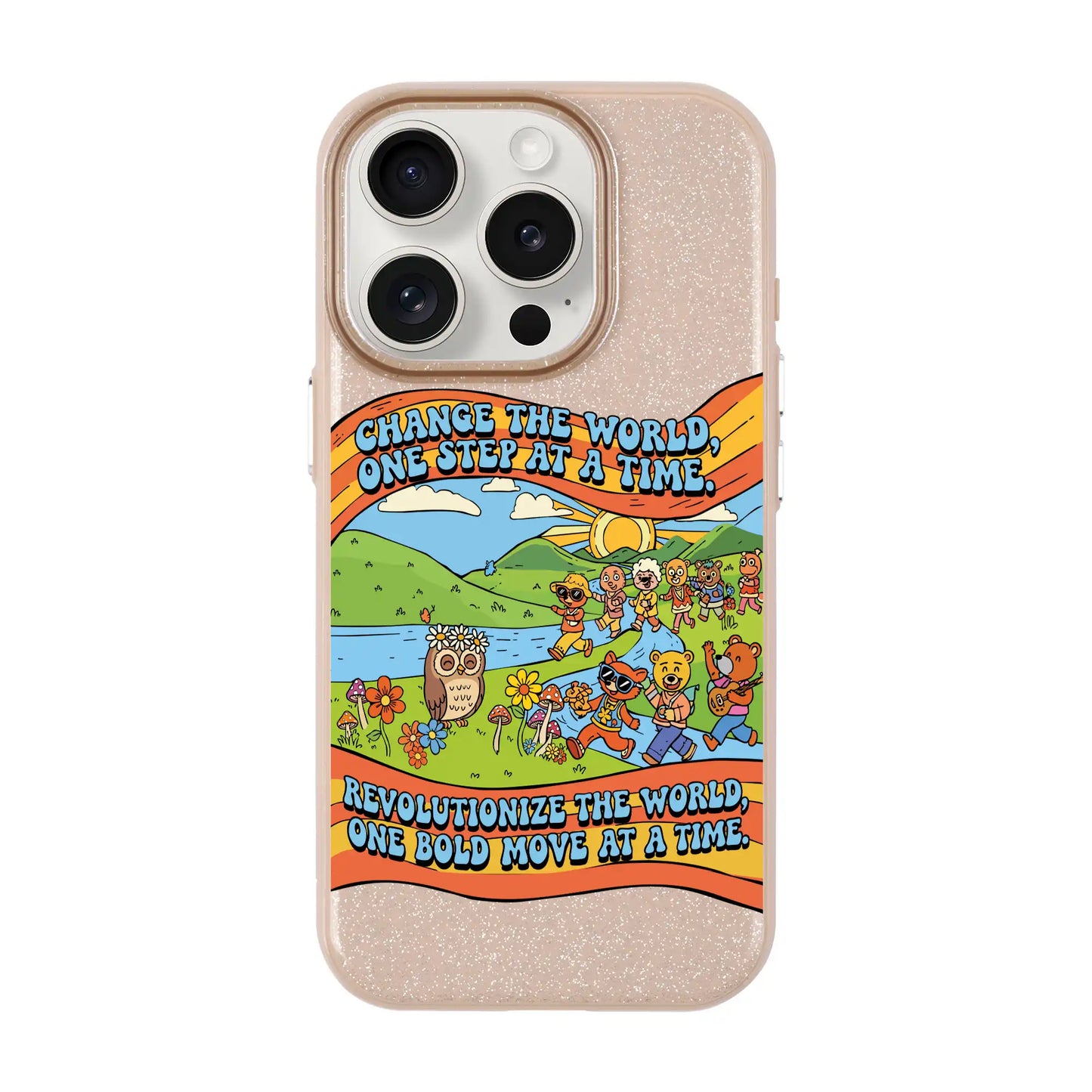 CHANGE THE WORLD-iPhone 15 Pro Radiant Kılıf MagSafe Özellikli