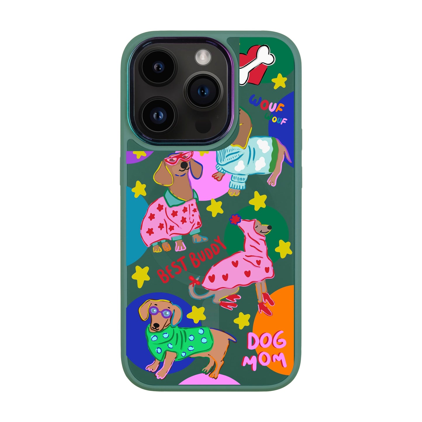 DOG MOM-iPhone 13 Pro Vigor Kılıf MagSafe Özellikli